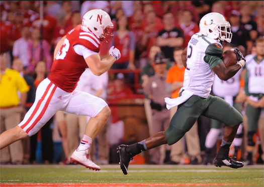 Miami Hurricanes Vs Nebraska Cornhuskers — Formerly