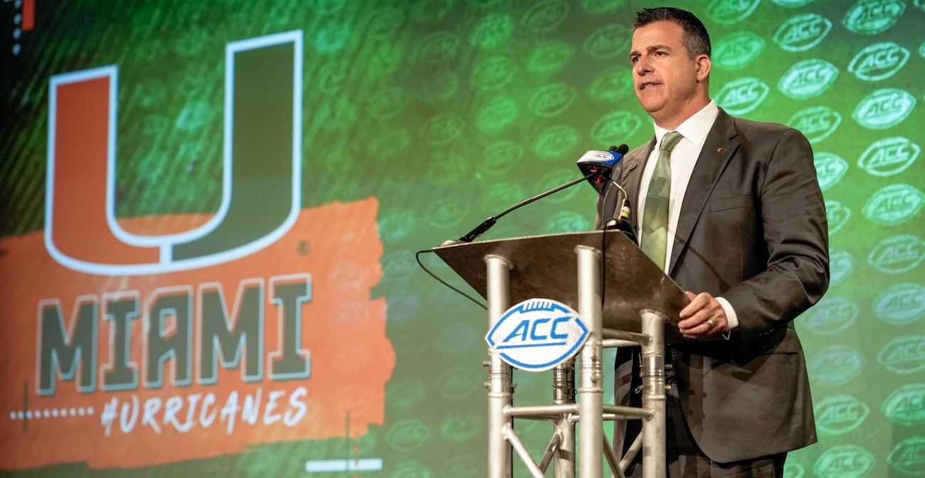 Miami's Mario Cristobal puts an end to 'turnover chain' celebration